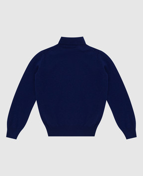 Stefano Ricci Children's sweater in cashmere, wool and silk with a pattern KYS8305D01SY6485