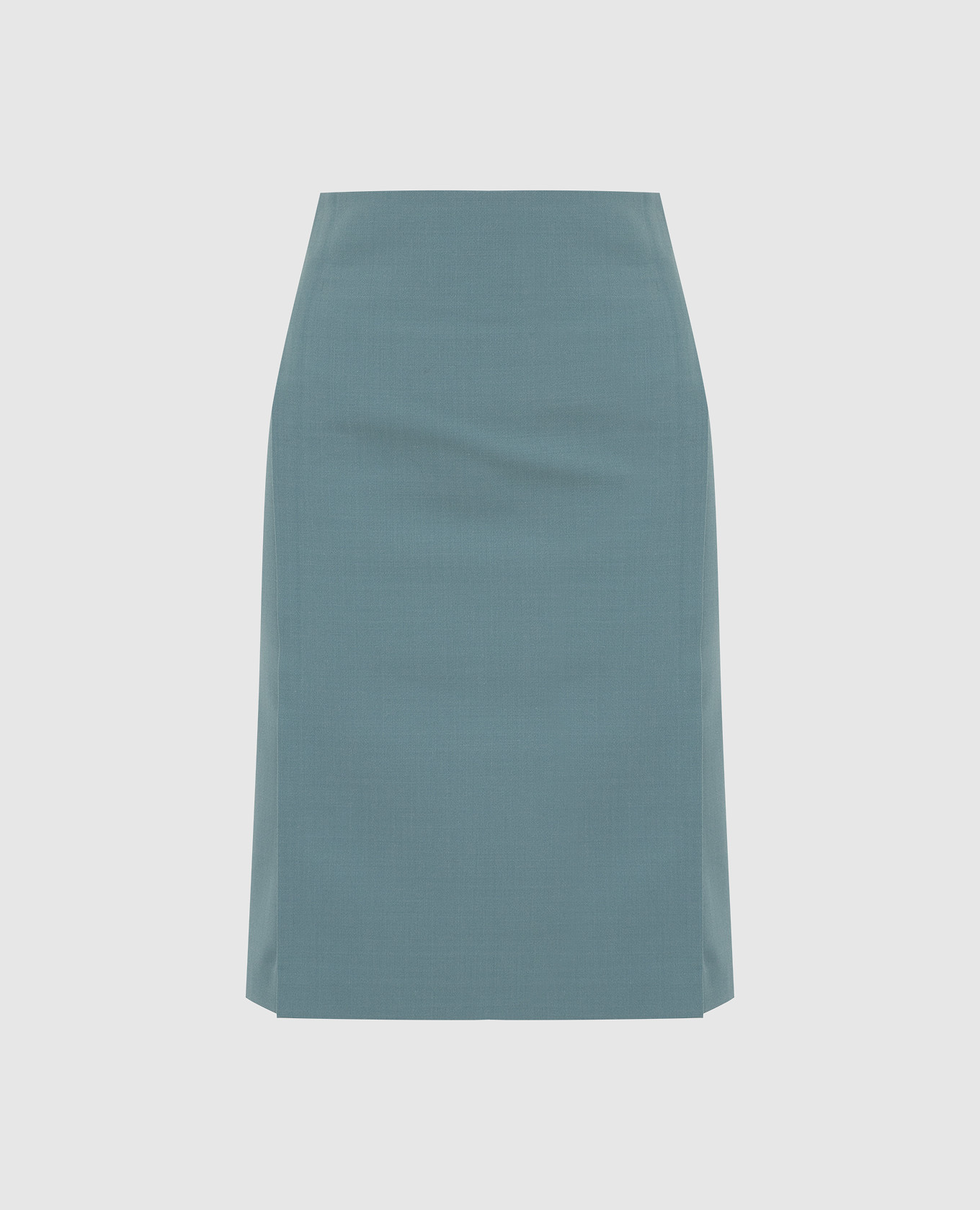 

Light Turquoise Pencil Skirt Off-White, Light blue