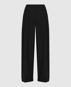 Roksanda Azurea black wool trousers AW21P2362