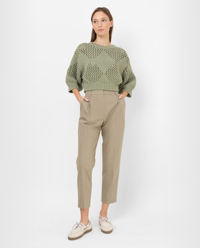 Brunello Cucinelli Khaki trousers M0F70P7445