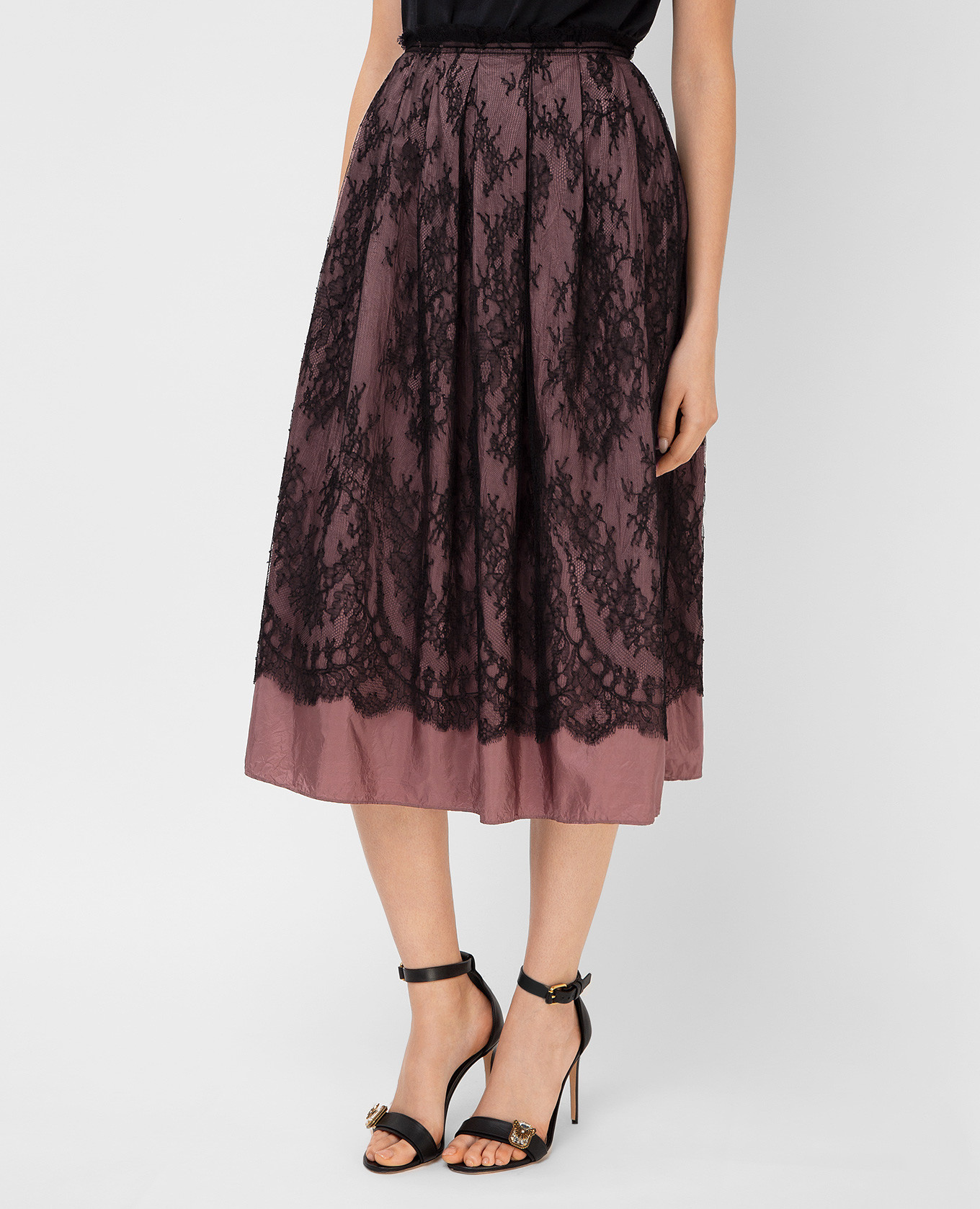 

Dark pink skirt Valentino
