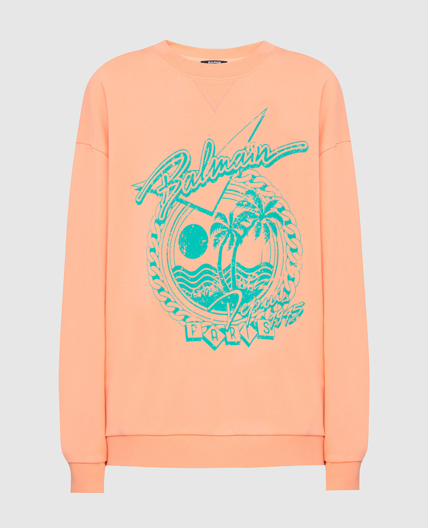 

Orange sweatshirt Balmain