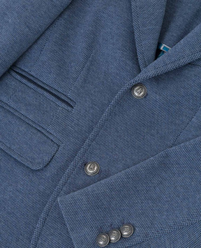 Stefano Ricci Children's light blue blazer YUR7200010TE1651