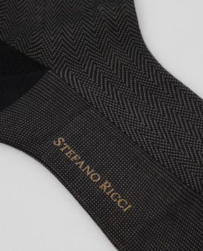 Stefano Ricci Socks in a pattern C034JQ0655C034JQ