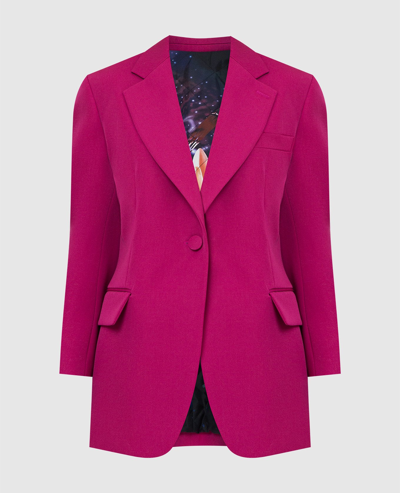 

Fuchsia wool jacket Lanvin, Pink