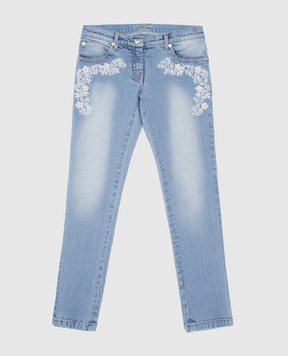 Ermanno Scervino Baby blue jeans JL091014