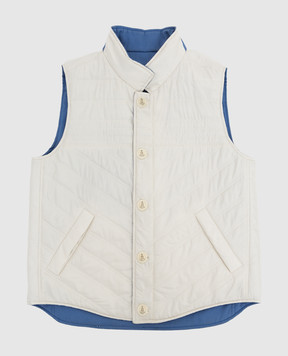 Stefano Ricci Children's reversible silk vest YAJ7200080SETEC1