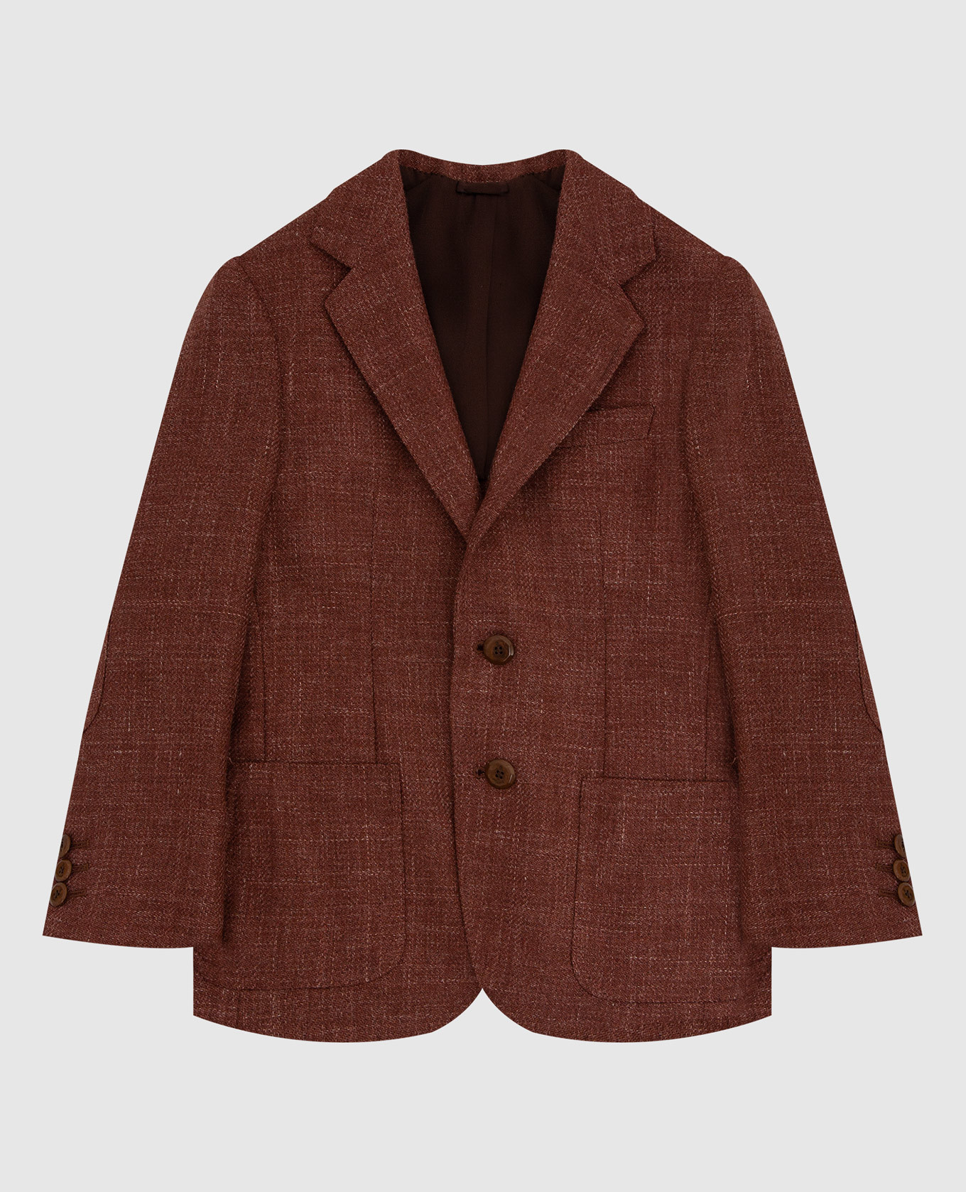 

Children's brown wool and cashmere blazer Stefano Ricci
