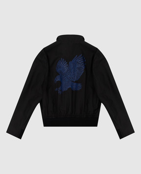 Stefano Ricci Children's printed silk jacket YDJ8200010SETEC1