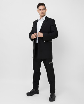 Jil Sander Black wool jacket JSMT135101MT201000
