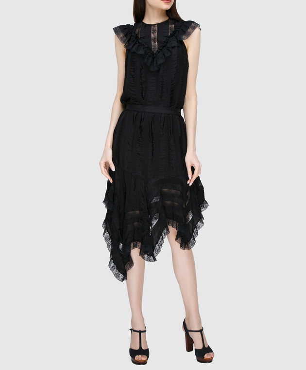 スカート PHILOSOPHY DI LORENZO SERAFINI Woman Skirt Black 01072117 スカート PHILOSOPHY DI LORENZO SERAFINI Woman Skirt Black