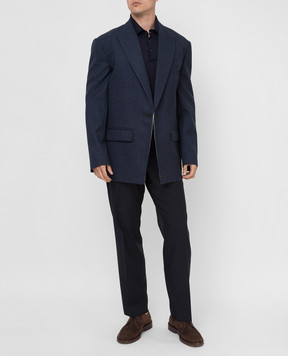 Valentino Plaid wool blazer WV3CEC607N3