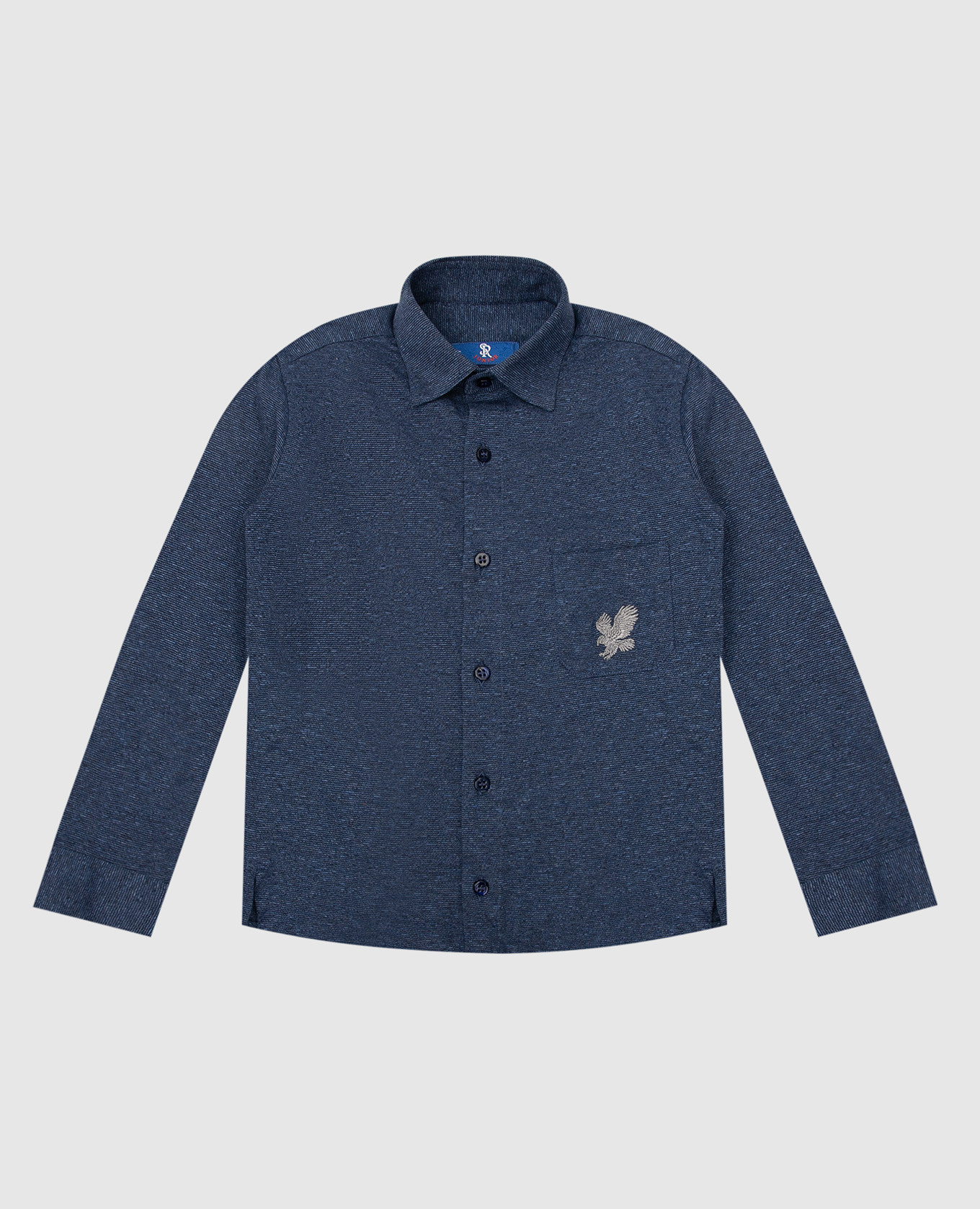 

Children's shirt with an emblem Stefano Ricci, Blue