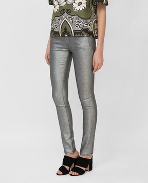 Saint Laurent Silver jeans 542046Y998T