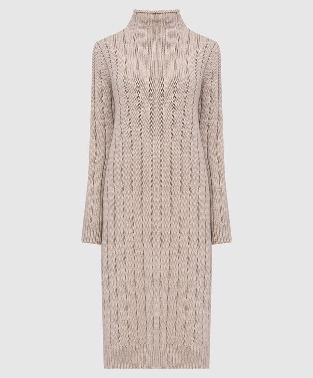 The Row - Doa slit cashmere dress 5783Y120 - shop with European delivery at Symbol The Row - Doa slit cashmere dress 5783Y120 - shop with European delivery at Symbol