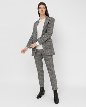 Ermanno Scervino Windsor check trousers D396P301ZEL