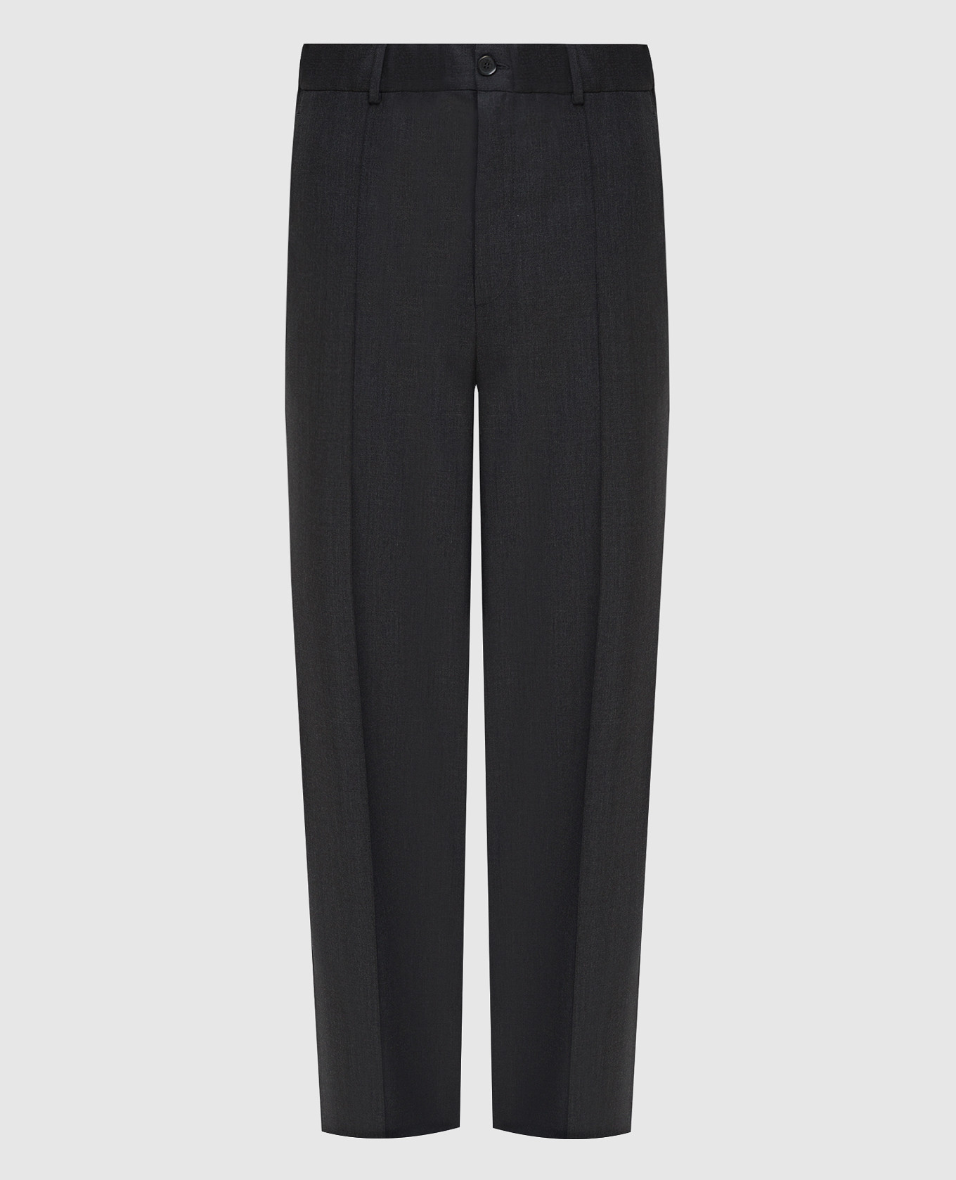 

Gray wool trousers Valentino, Серый