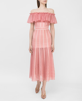 Alexander McQueen Coral dress 559019