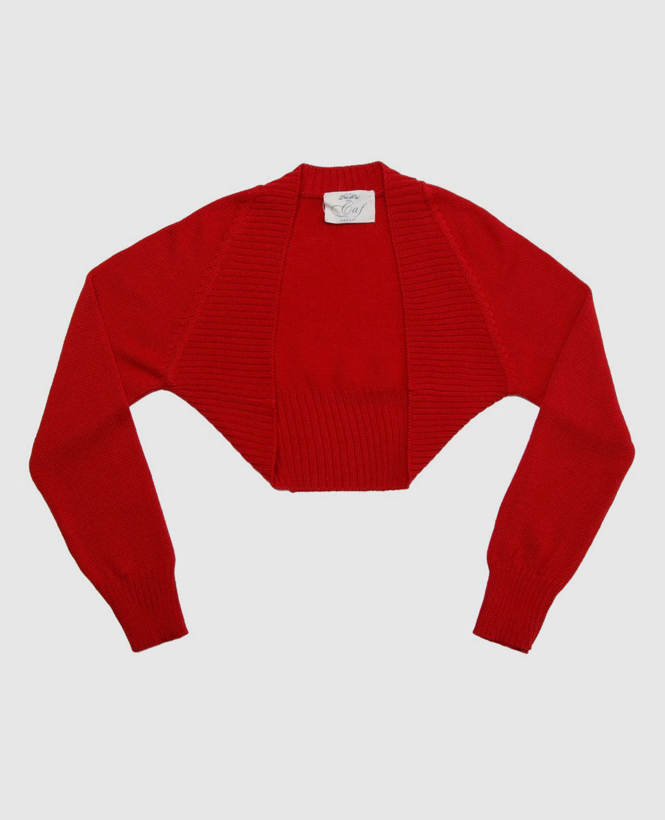 Children's red bolero