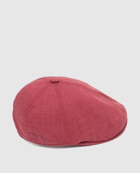 Stefano Ricci Children's light burgundy wool cap YVF2019PW901