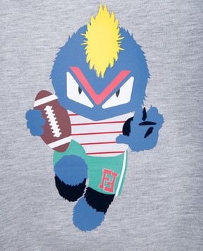 Fendi Children's gray sweatshirt JMH06569