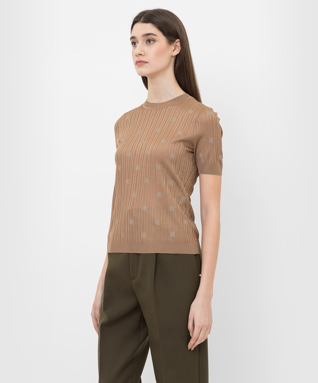 Fendi - T-shirt in FF Karligraphy pattern FZX703AHE7 - shop with