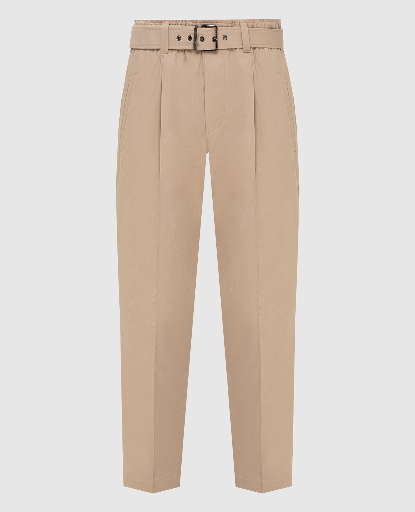 Beige pants brunello cucinelli