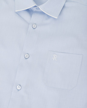 Stefano Ricci Children's blue shirt YC003556M1450