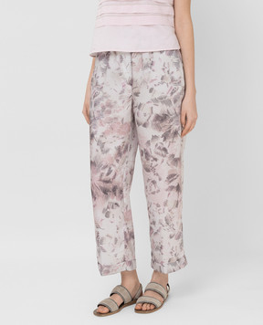 Peserico Light pink pants P0403604763