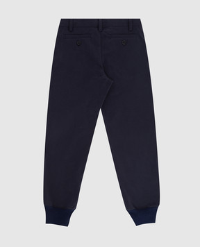Stefano Ricci Children's dark blue trousers YAT6400050RS0001