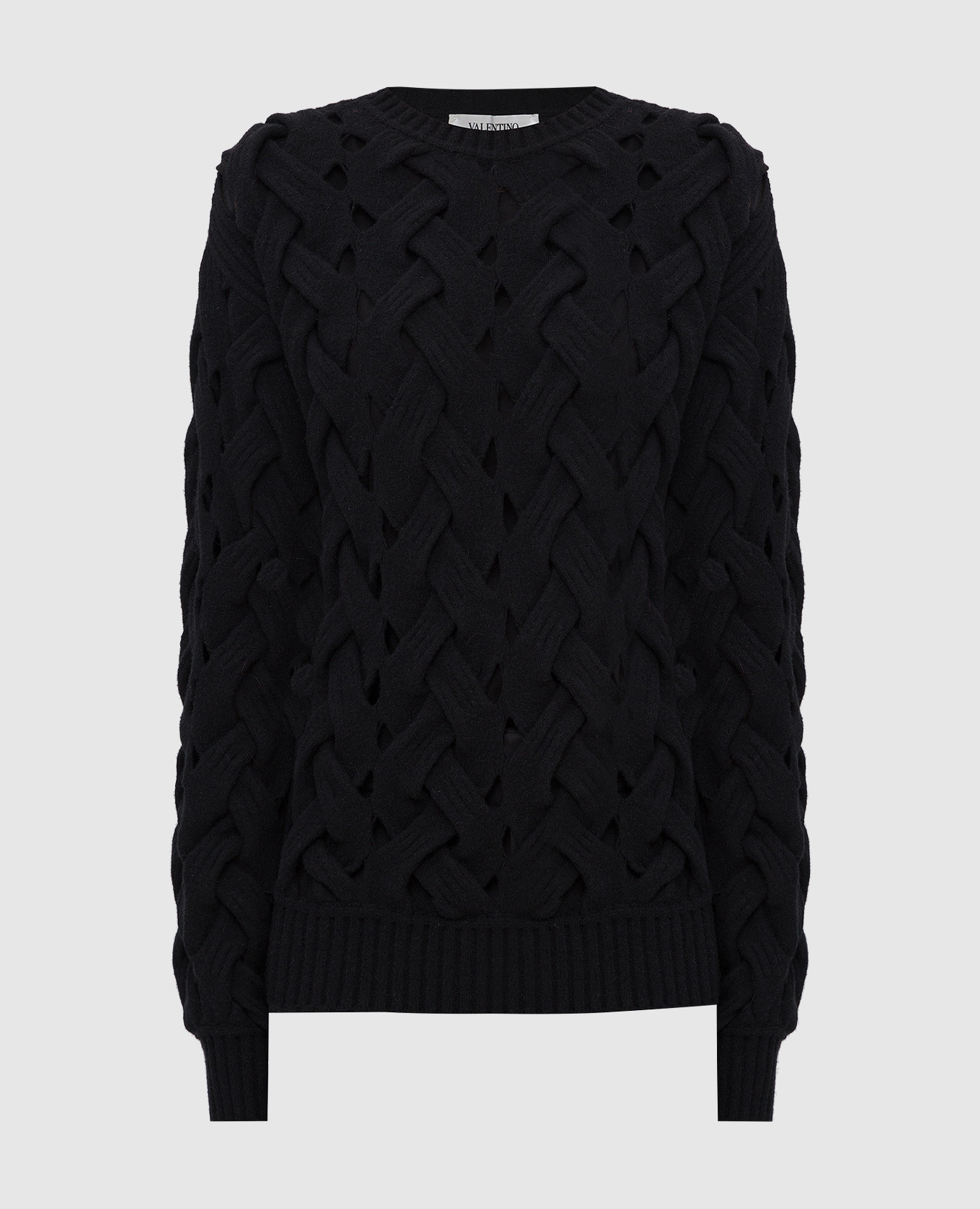 Knitted wool sweater valentino