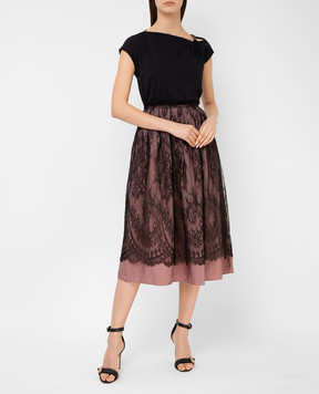 Valentino Dark pink skirt MB3RA295313