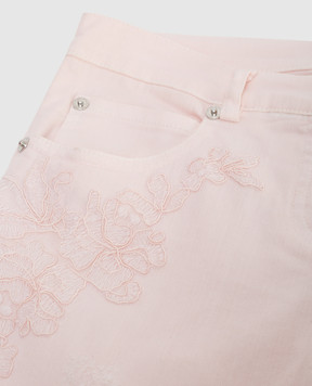 Ermanno Scervino Baby pink jeans PL041014
