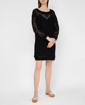 Ermanno Scervino Black dress D385Q305CSEZZ