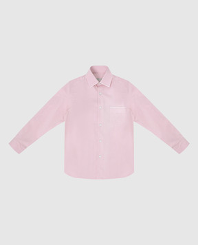 Stefano Ricci Children's pink shirt YC004160M1450