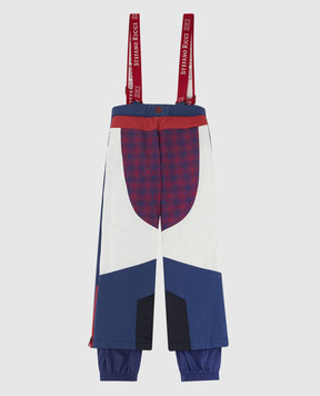 Stefano Ricci Children's ski jumpsuit with print YAT6S40010HN0018