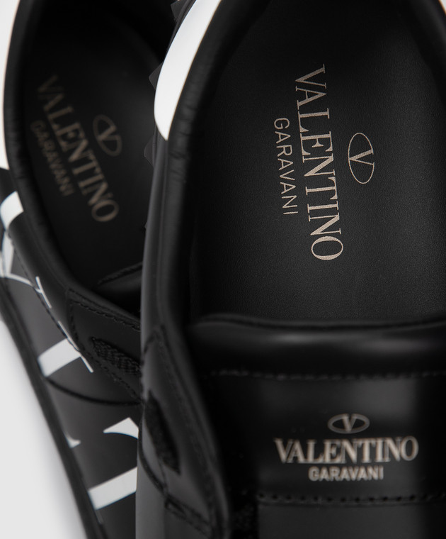 Valentino - Printed leather Open sneakers XY2S0830XZU - shop