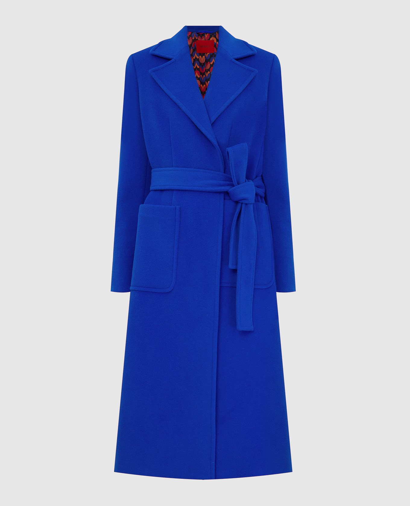 

Runaway blue wool coat Max & Co, Синий