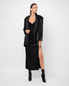 Magda Butrym Wool jacket with sequins 134721