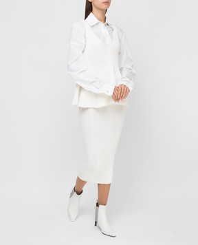 ALEXANDRE VAUTHIER Light beige top 211KTO1400