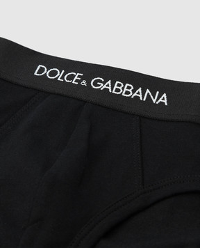 Dolce&Gabbana Children's set of black panties L4J700G7OCT
