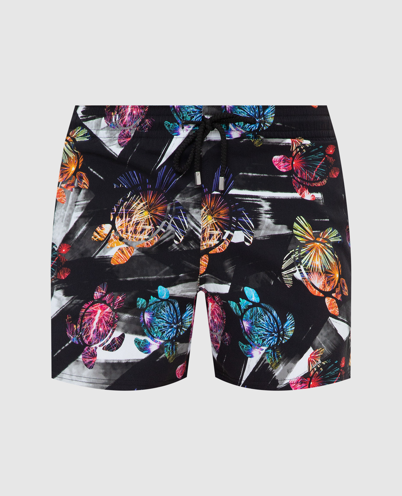 

Moorise swim shorts in contrast print Vilebrequin, Black