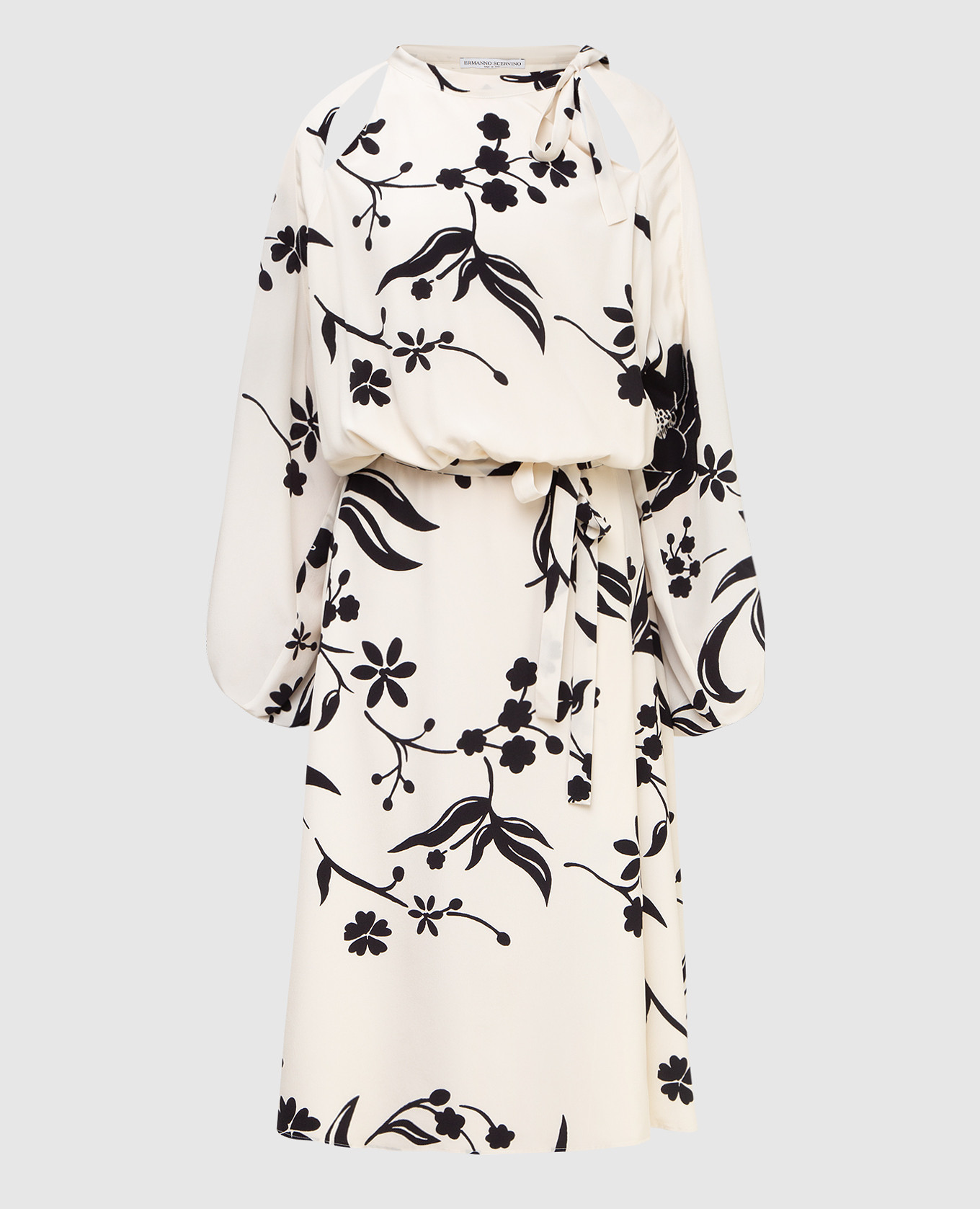 

Light beige silk dress Ermanno Scervino