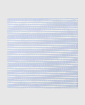 Stefano Ricci Children's light blue pasha with stripes YFZ25LJ1653