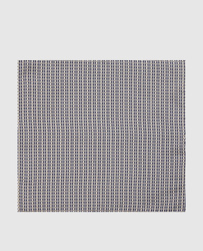 Stefano Ricci Patterned handmade silk scarf for children YFZ2535026