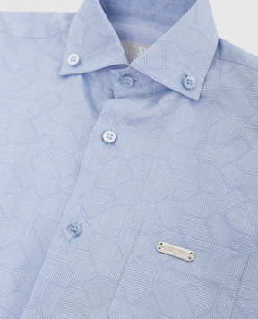 Stefano Ricci Children's shirt in a pattern YC003188HJ1700