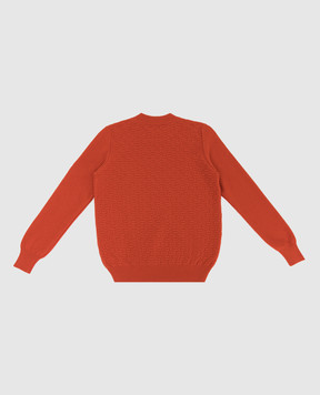 Stefano Ricci Patterned cashmere sweater for children YAK6S11G01F6SA04