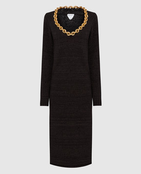 Bottega Veneta Black dress 628712VKWB0