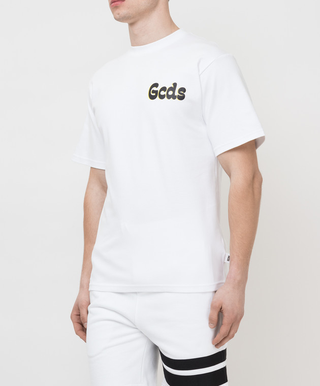 GCDS ロゴ Tシャツ Banana Crush T-shirt GCDS - T-shirt with Banana Crush print SS21M020066 - shop