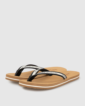Brunello Cucinelli Black flip flops MLZNIA0066